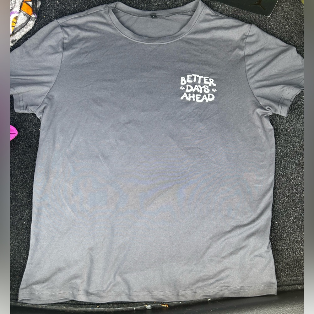 Gray Graphic T-Shirt - Better Days Ahead